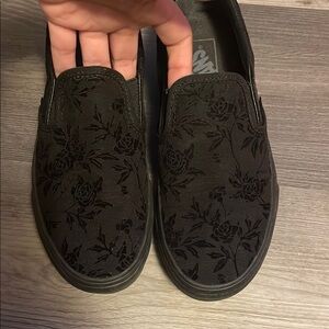 Vans Velvet Rose Slip-on